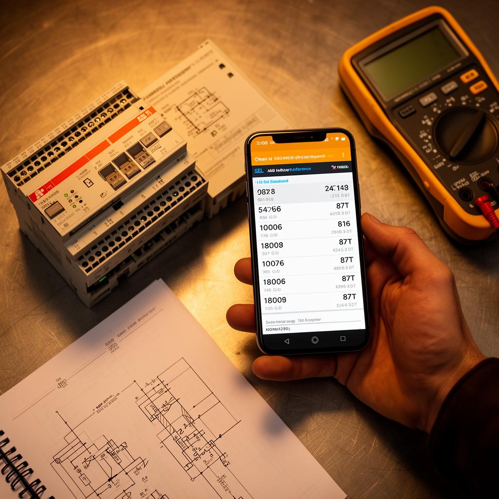 Every ANSI device number, one tap away.